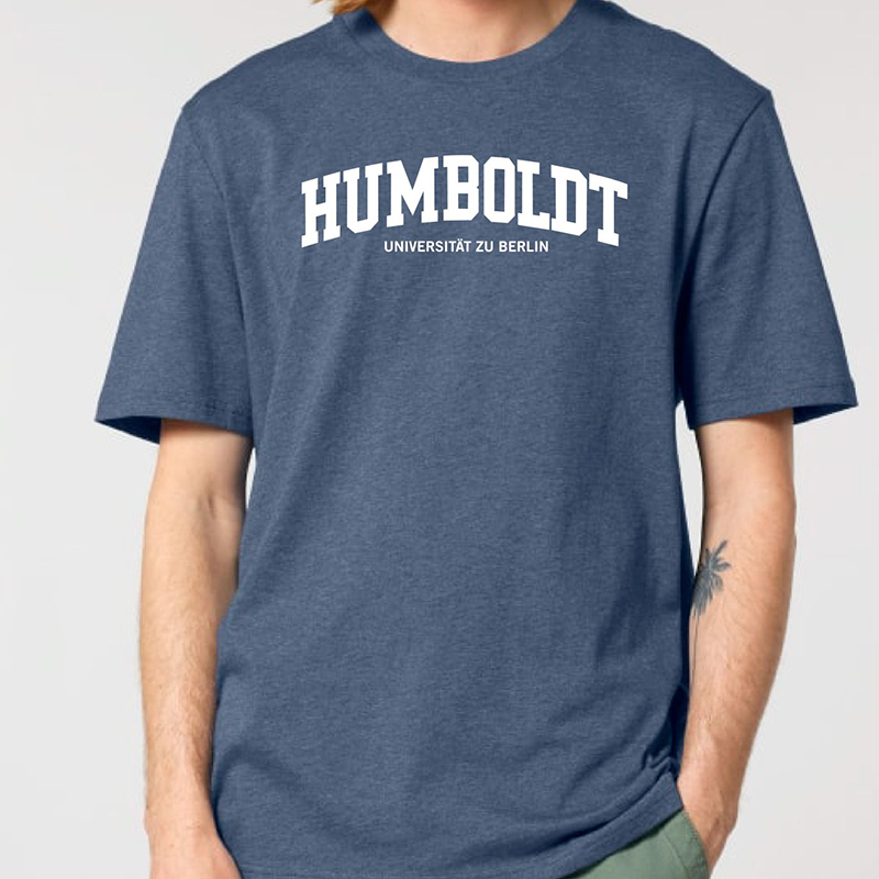 T-Shirt Campus Collection Dark Heather Blue