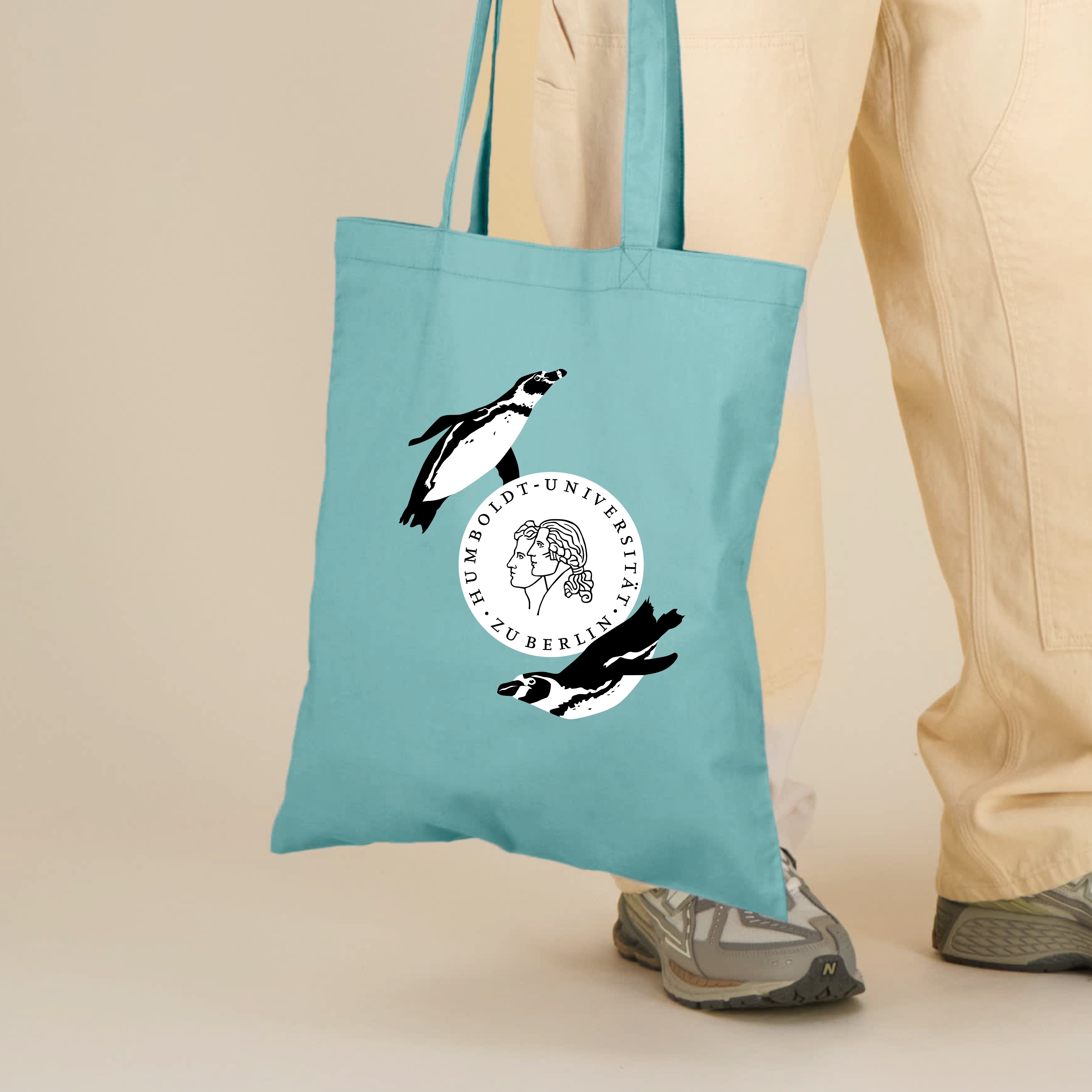 Baumwolltasche Pinguine